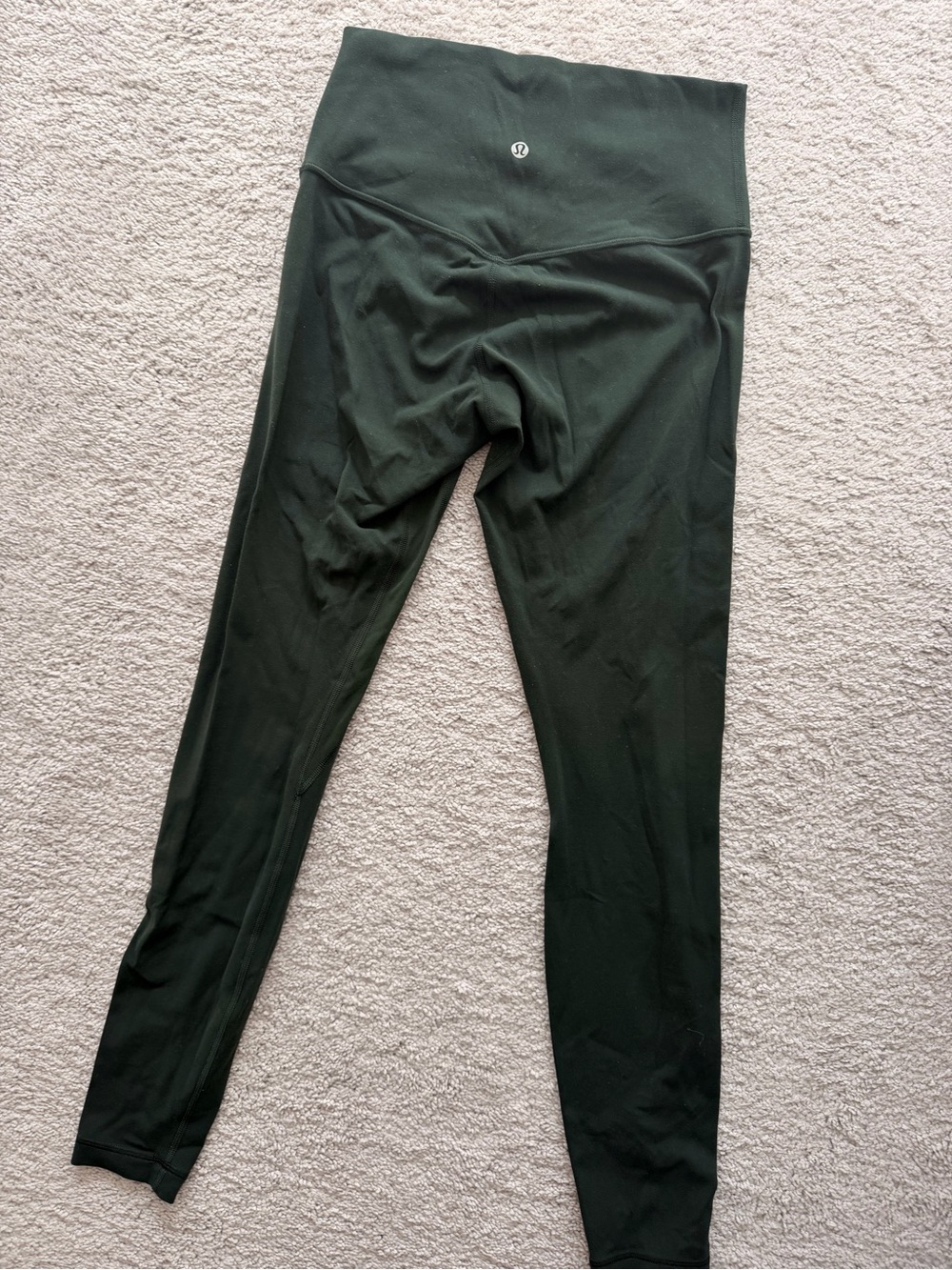 lululemon athletica Align Dark Green High-Rise Leggings